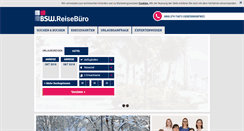 Desktop Screenshot of bsw-reisebuero.de